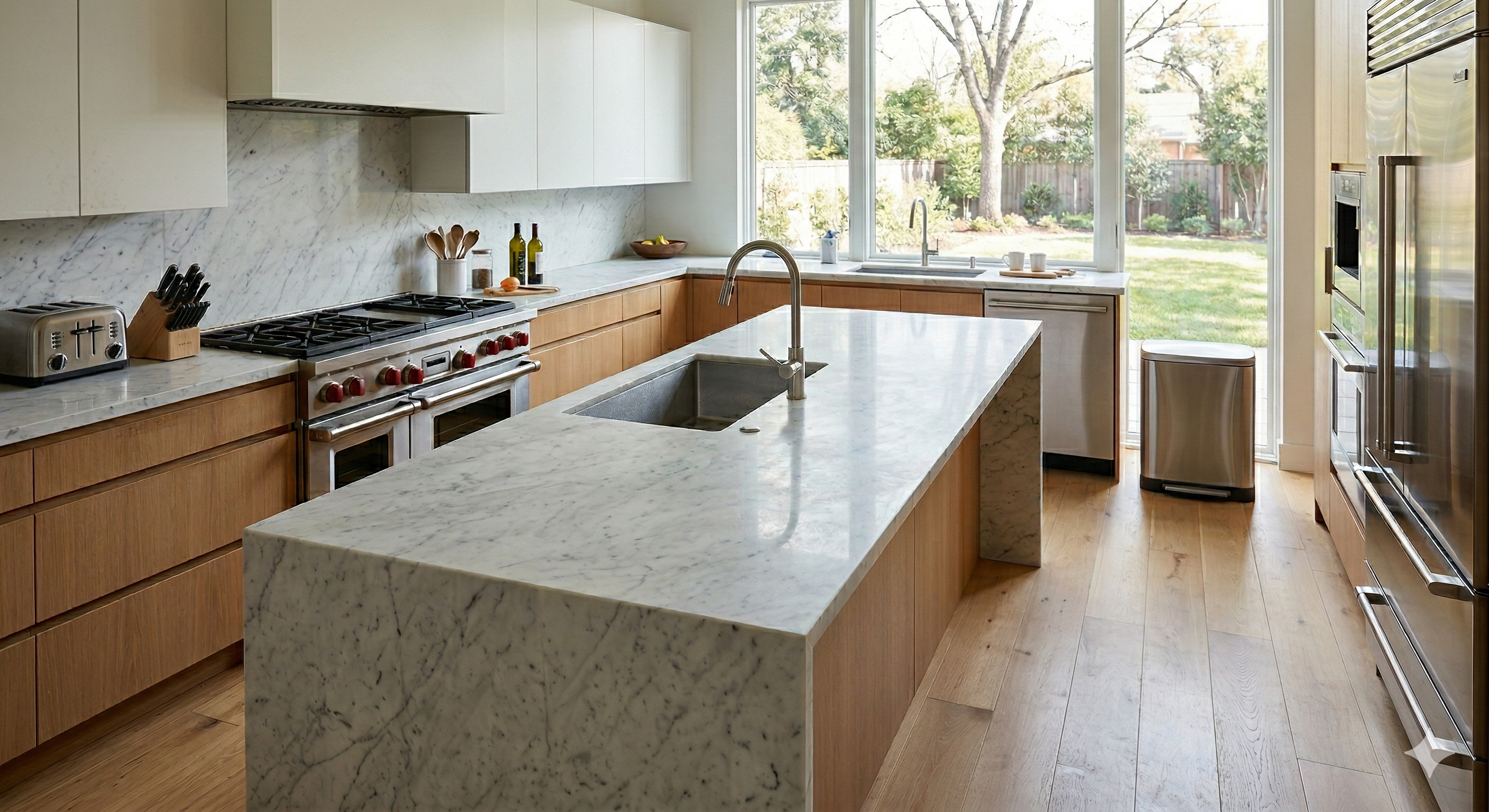 Clean pristine bathroom
